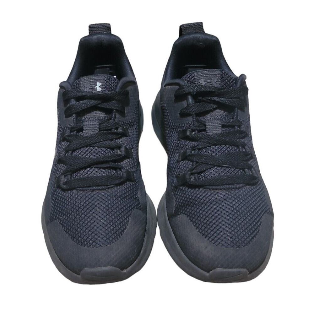 Under Armour Sneakers 6.5 Black Athleisure Campus School College Techwear Gym